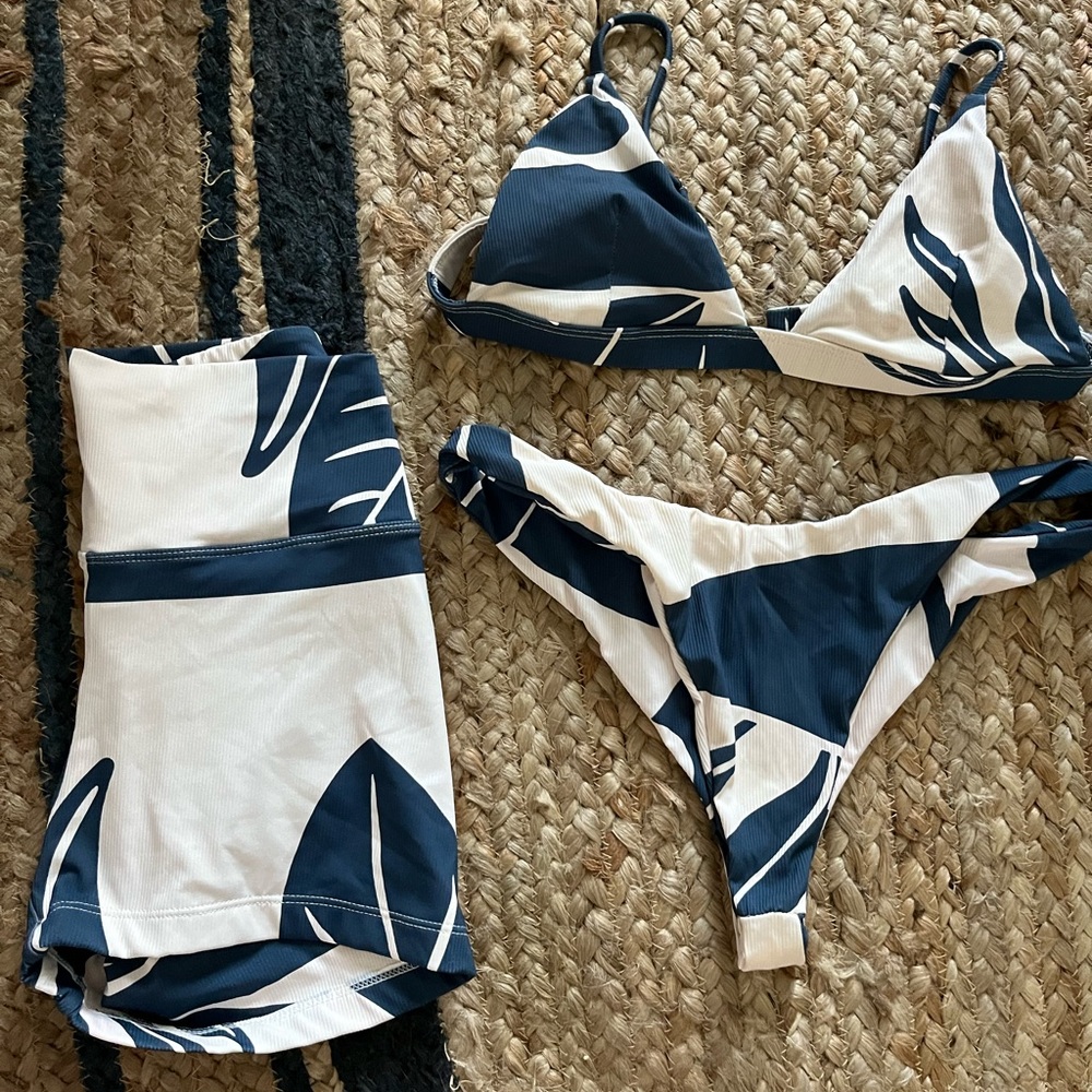 Sun Bleached Swim Set with Swim shorts